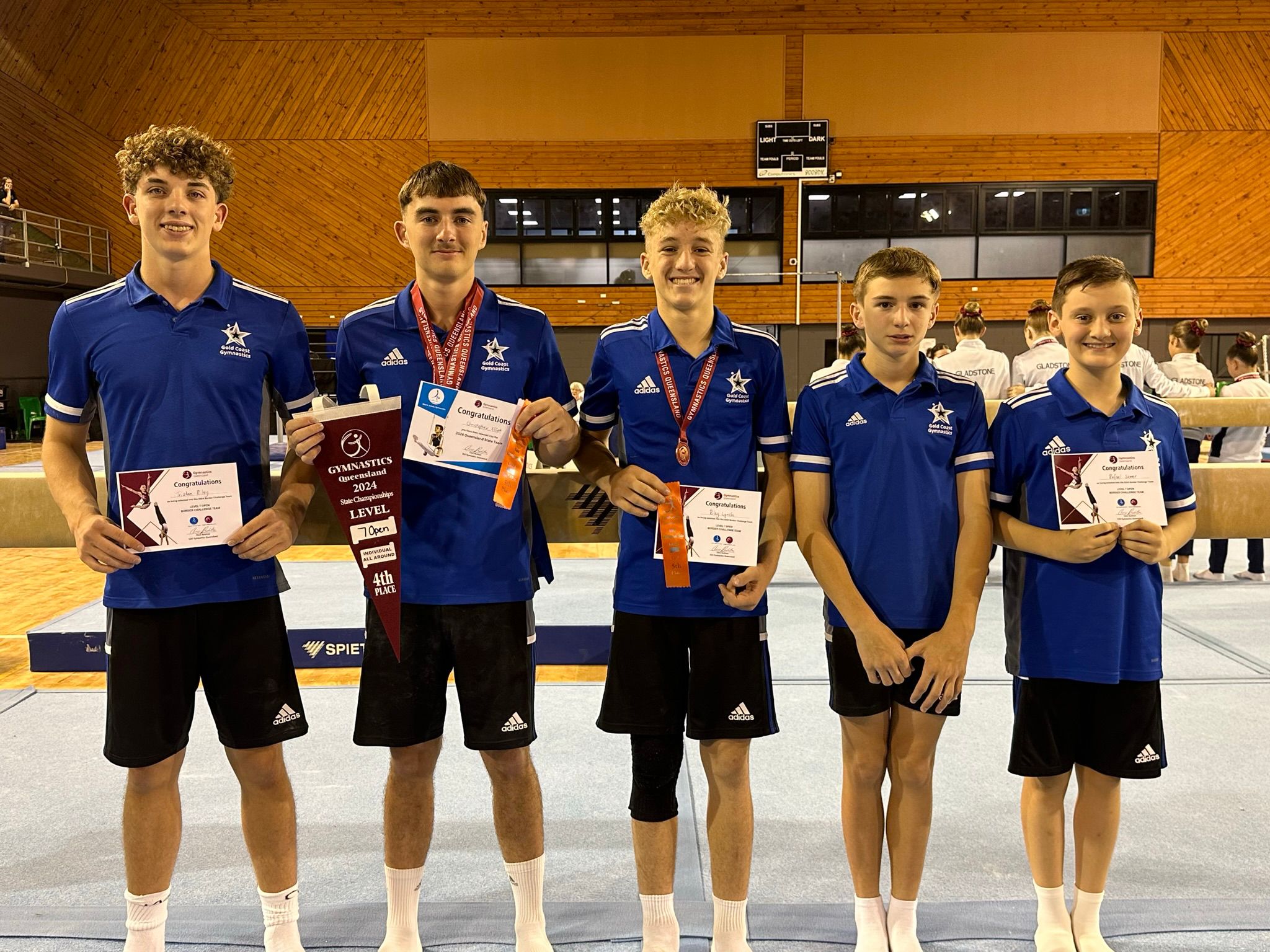 Gold Coast Gymnastics Club achieves highest ever finish at a Senior State Championships