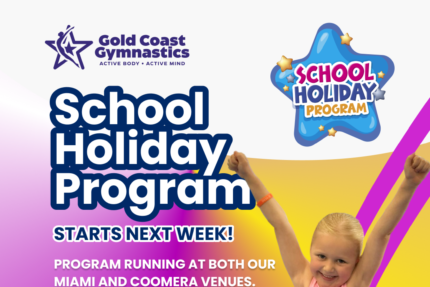 Reminder: School Holiday Program Starts Next Week!