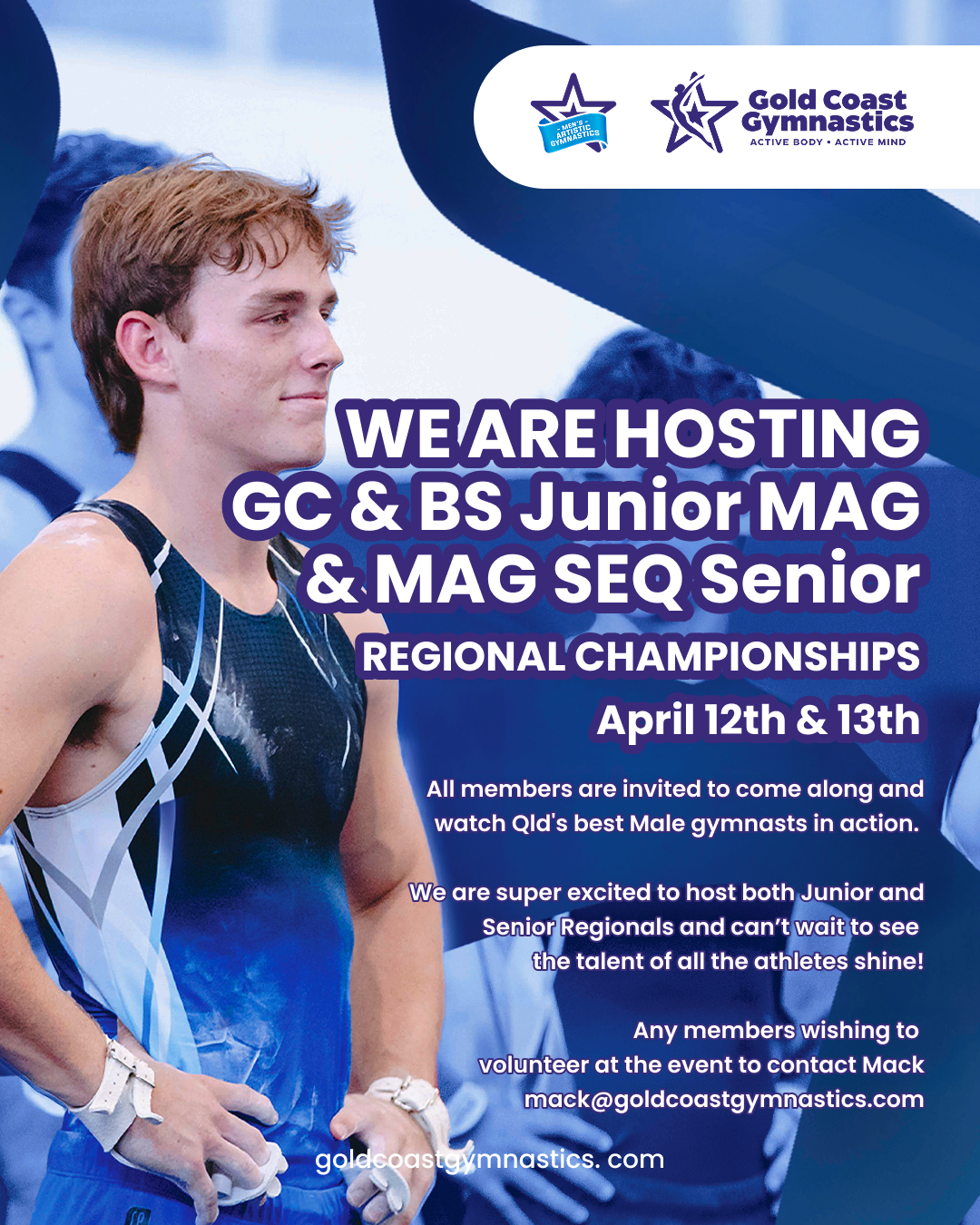 Gold Coast Gymnastics to Host MAG Regional Championships!