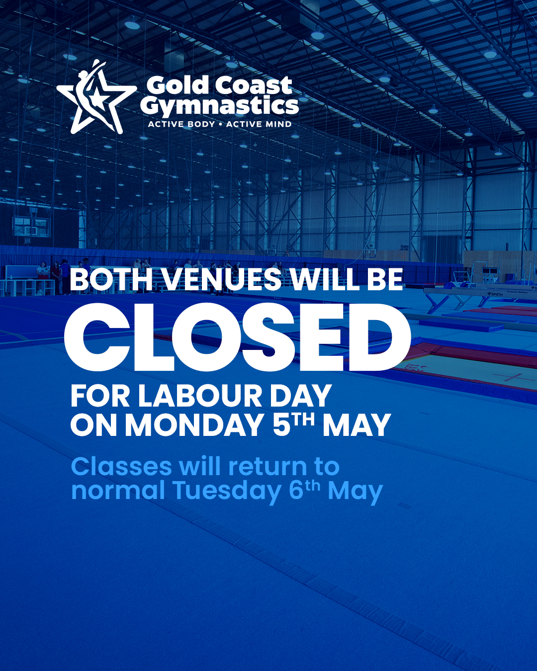 Reminder: We’re closed for Labour Day